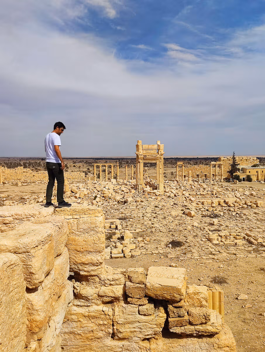 Templo de Bel en Palmira (hoy)