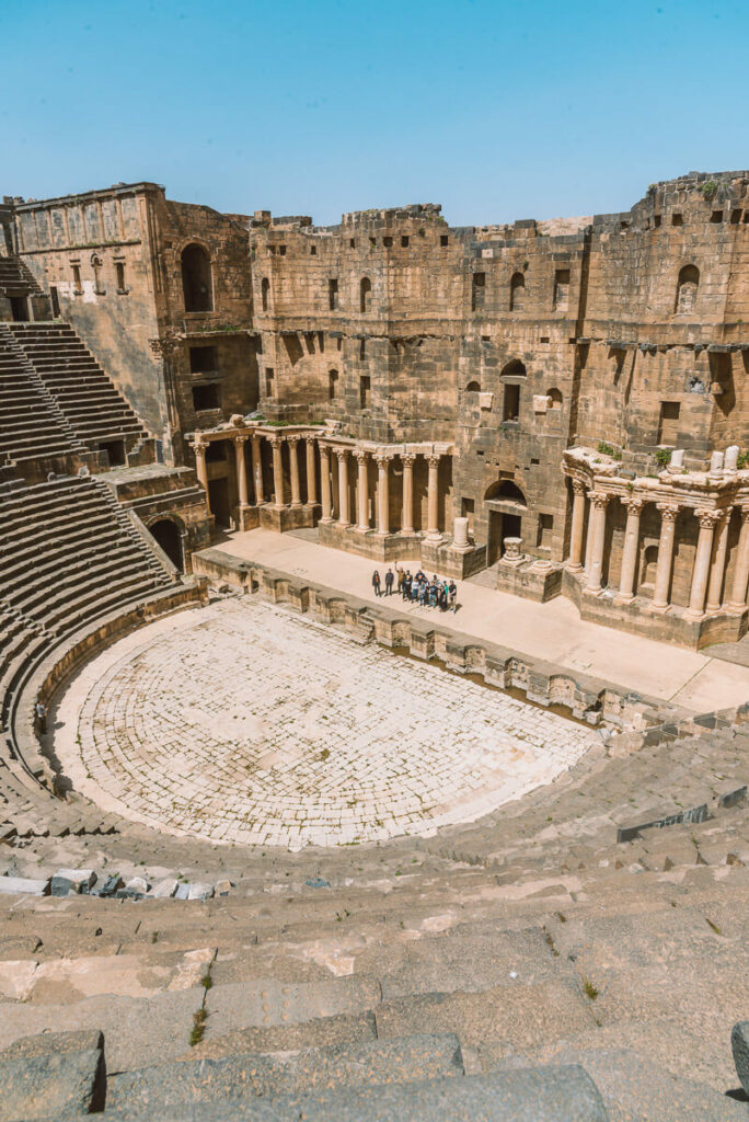 Teatro romano en Bosra