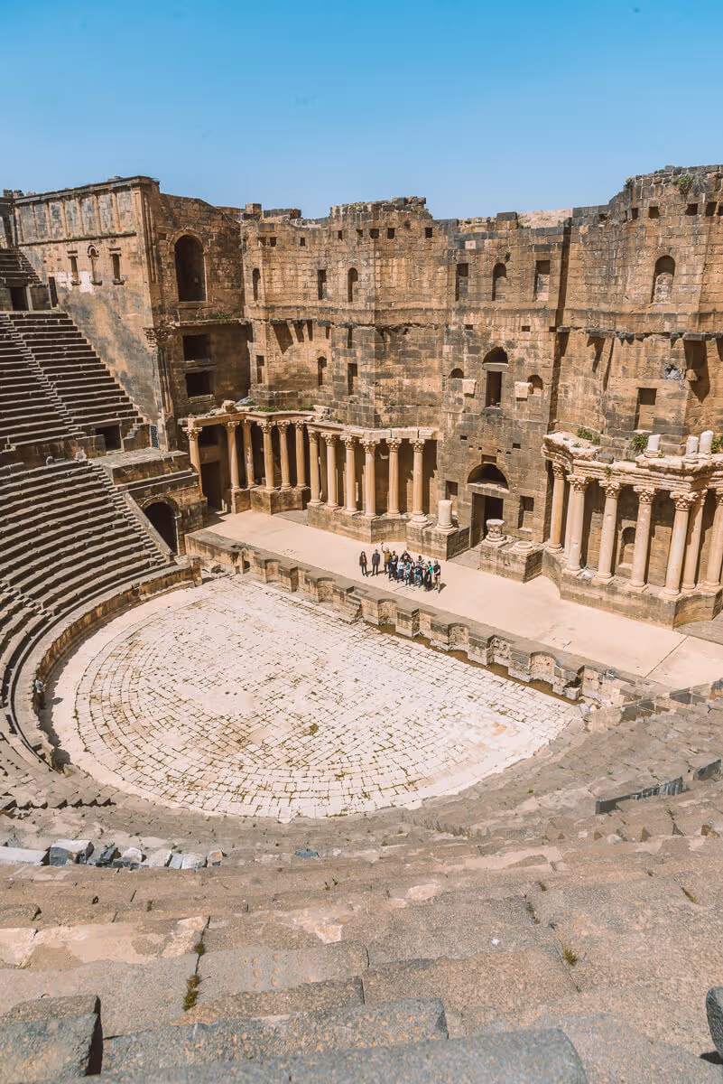 Teatro romano en Bosra