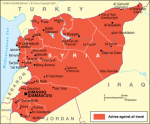 can syrian travel to georgia