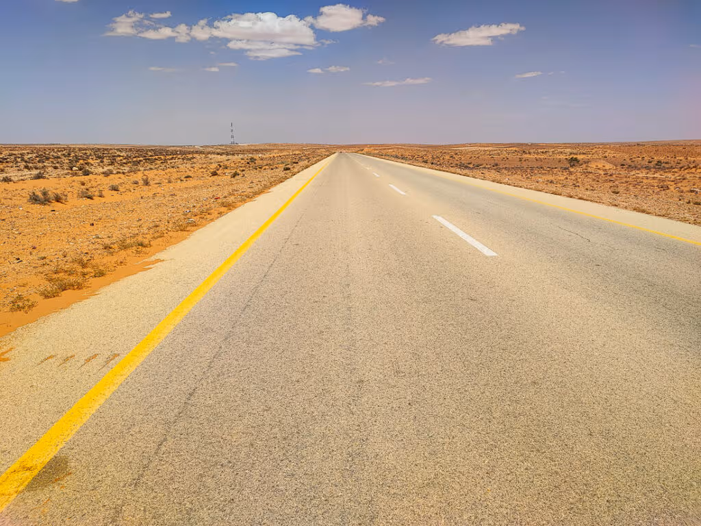 How to travel to Libya by road
