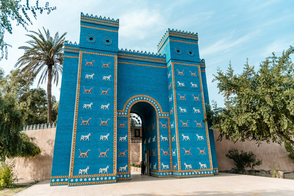 Puerta de Ishtar en Babilonia