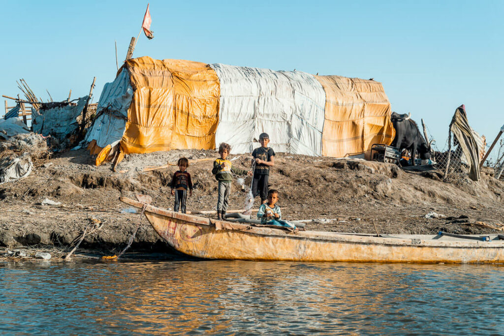 Islands in Arab Marshes