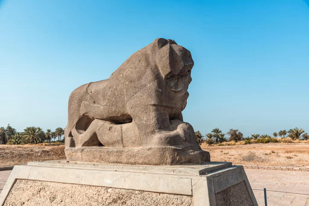 León de Babilonia, Irak