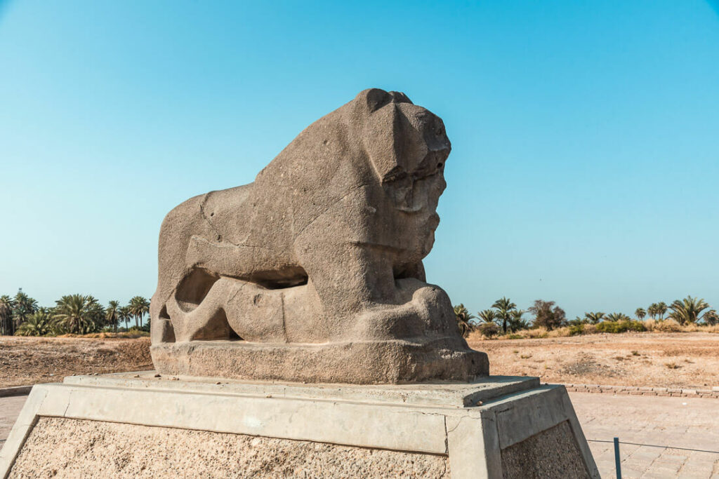 León de Babilonia, Irak