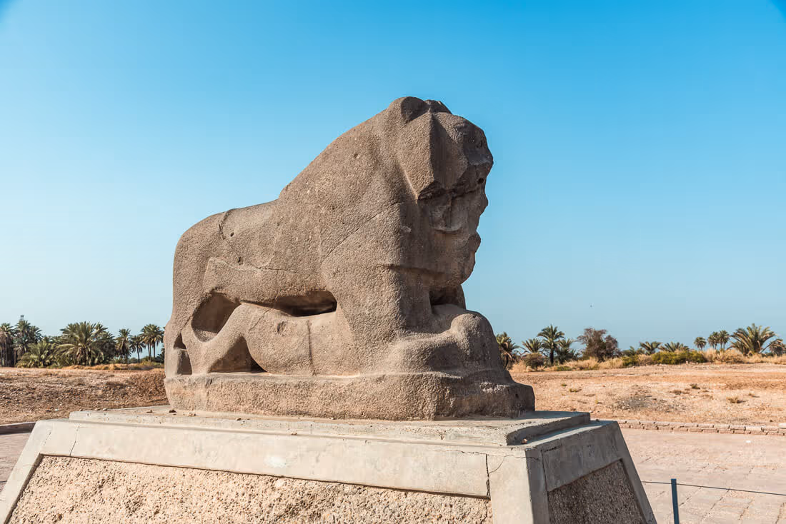 Lion of Babylon, Iraq