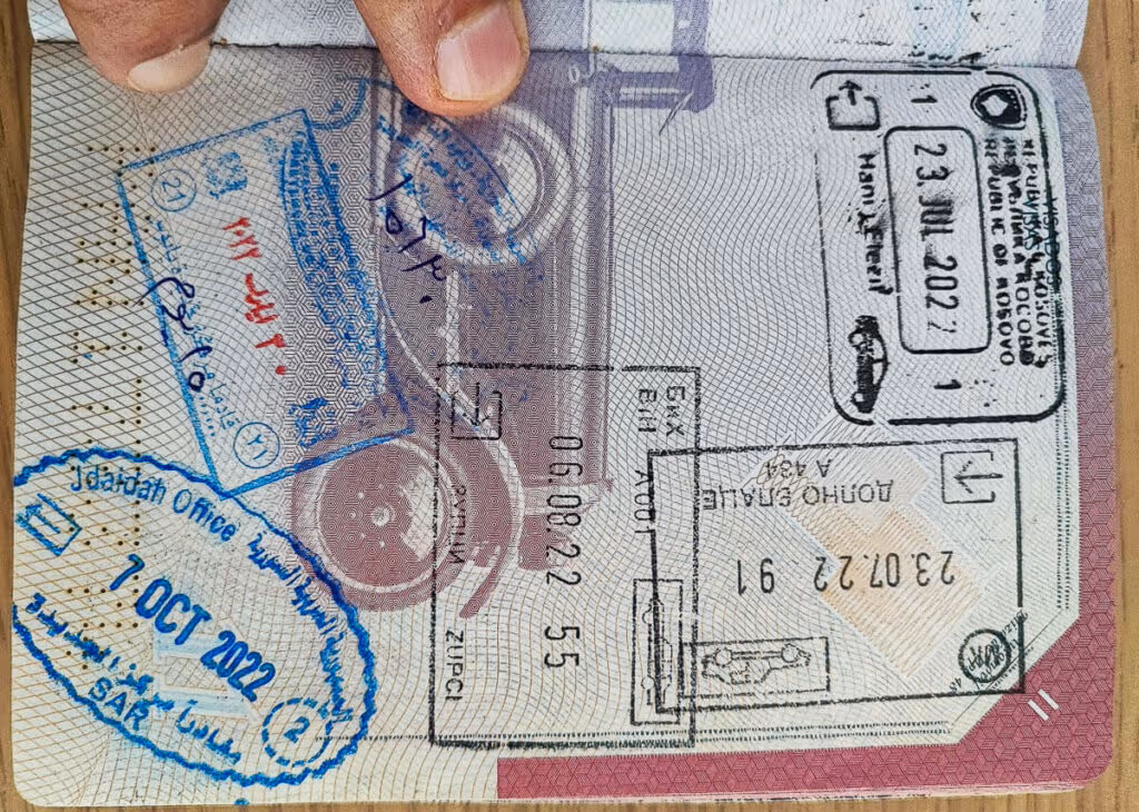 Visa for Kosovo