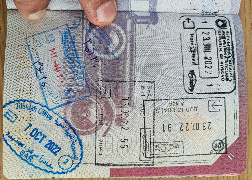 Visa para Kosovo