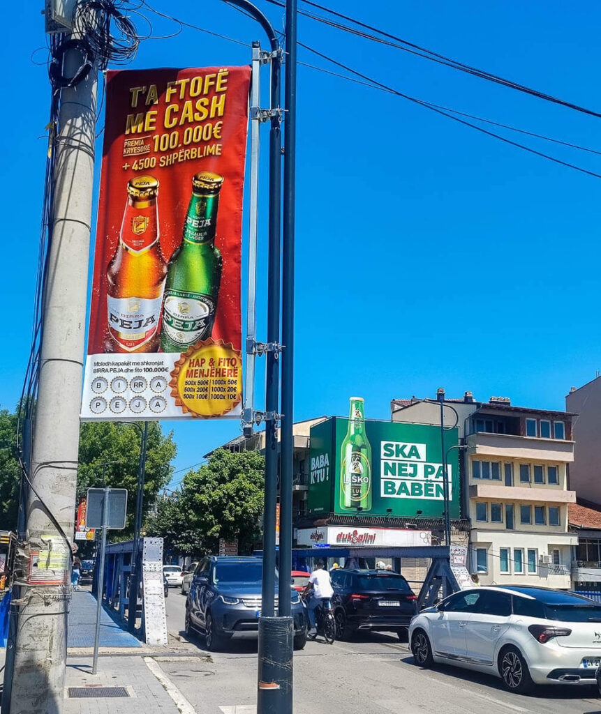 anuncios de cerveza Kosovo