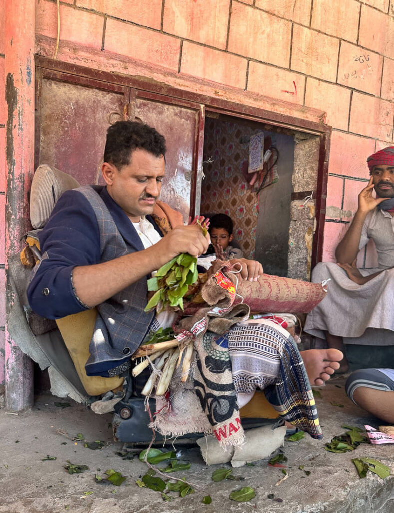 Khat in Yemen