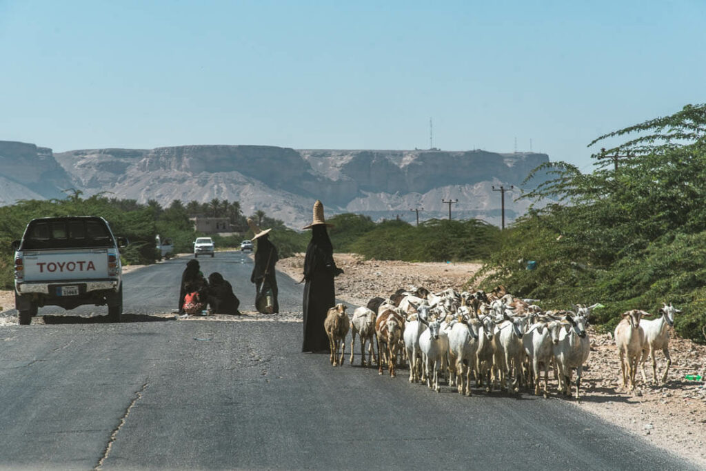 Viajar sola mujer en Yemen