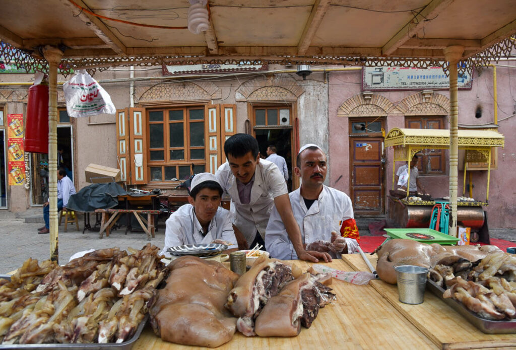 Mercado de Kashgar, China