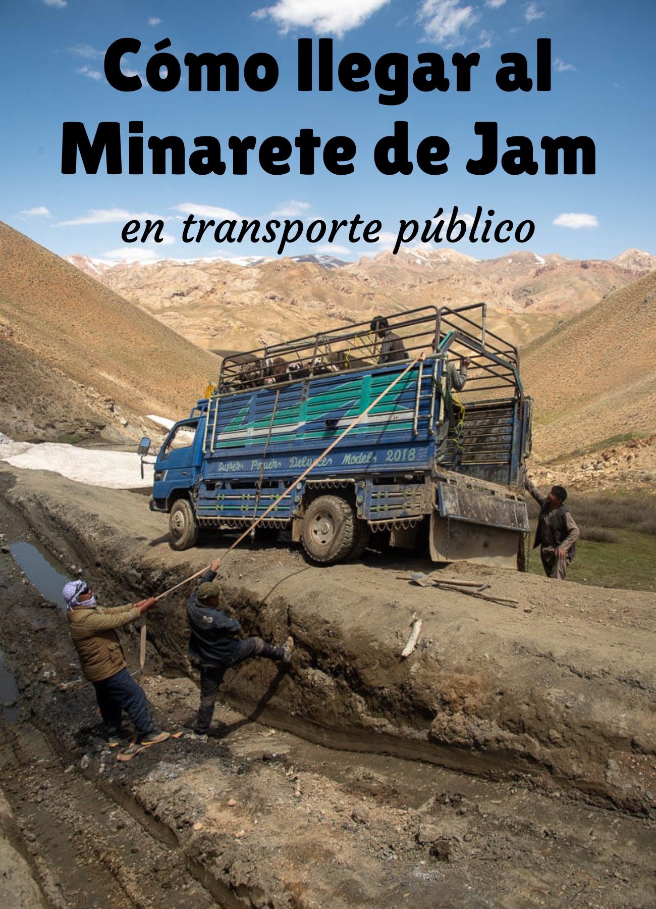 Mochilero Afganistán