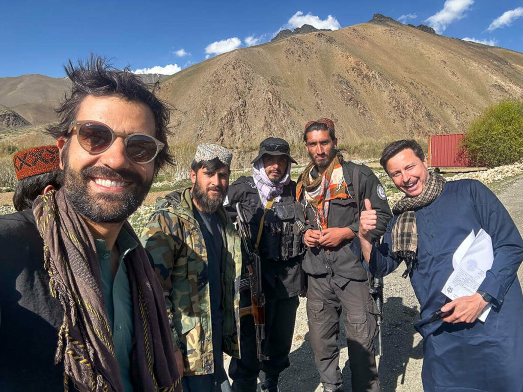 Selfie con los talibanes