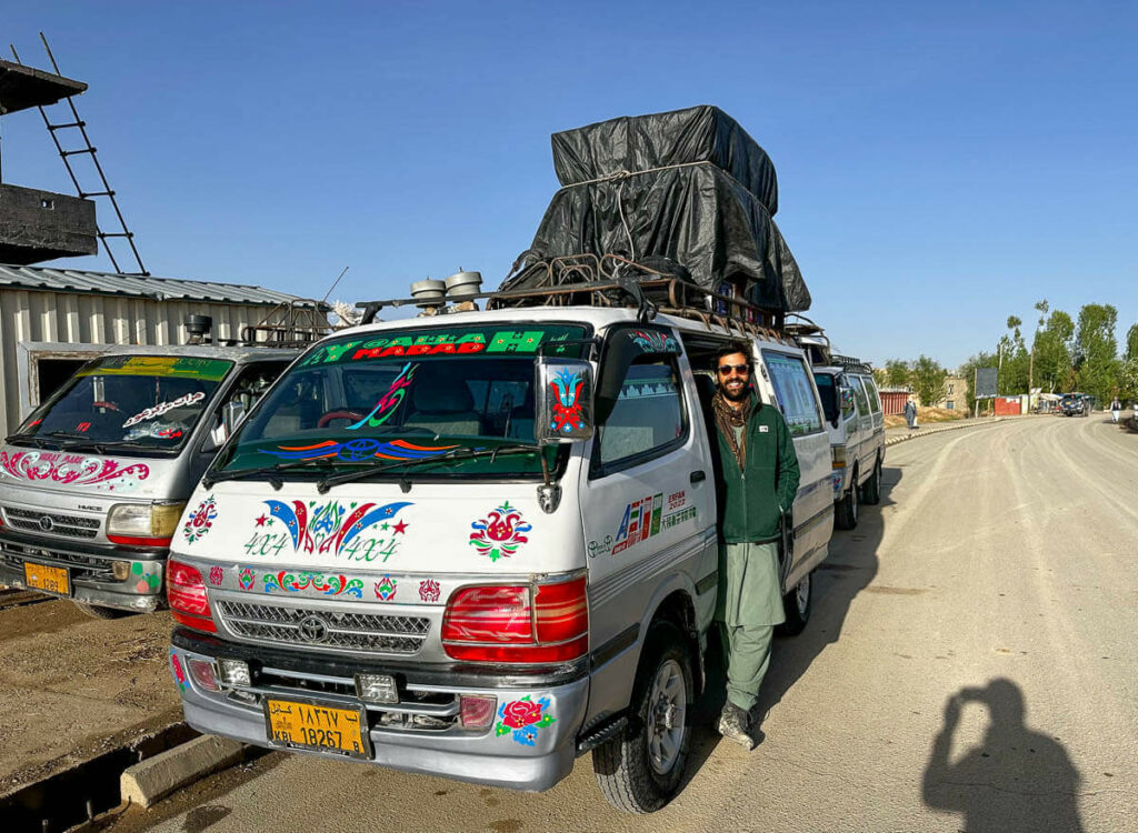 transporte público en Afganistán