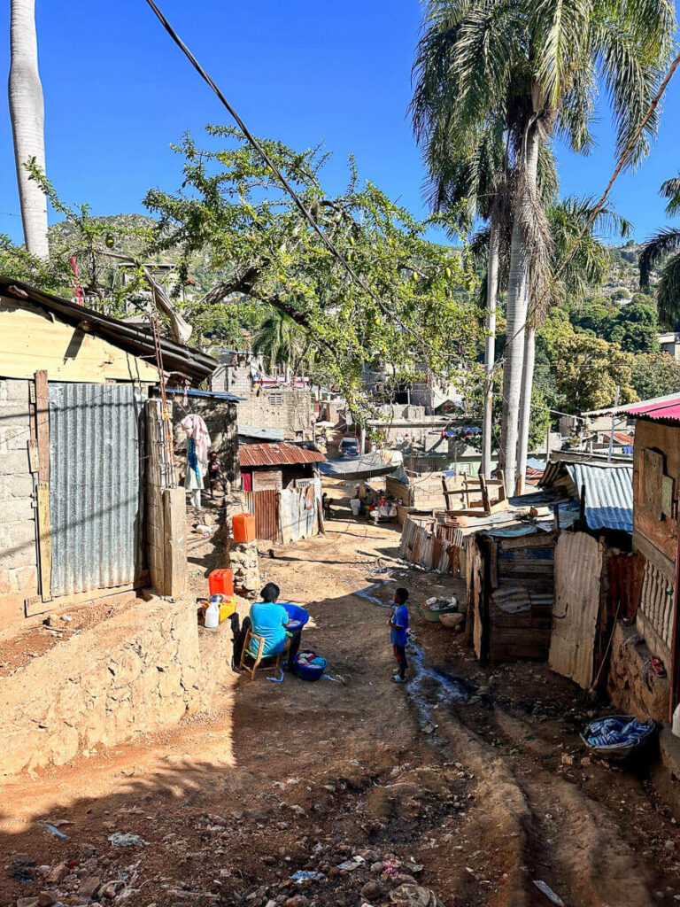 Barrios marginales Haití