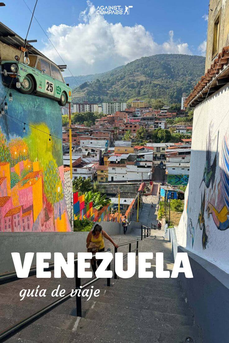 Mochilero en Venezuela