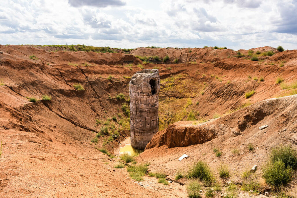 Underground silo Semey