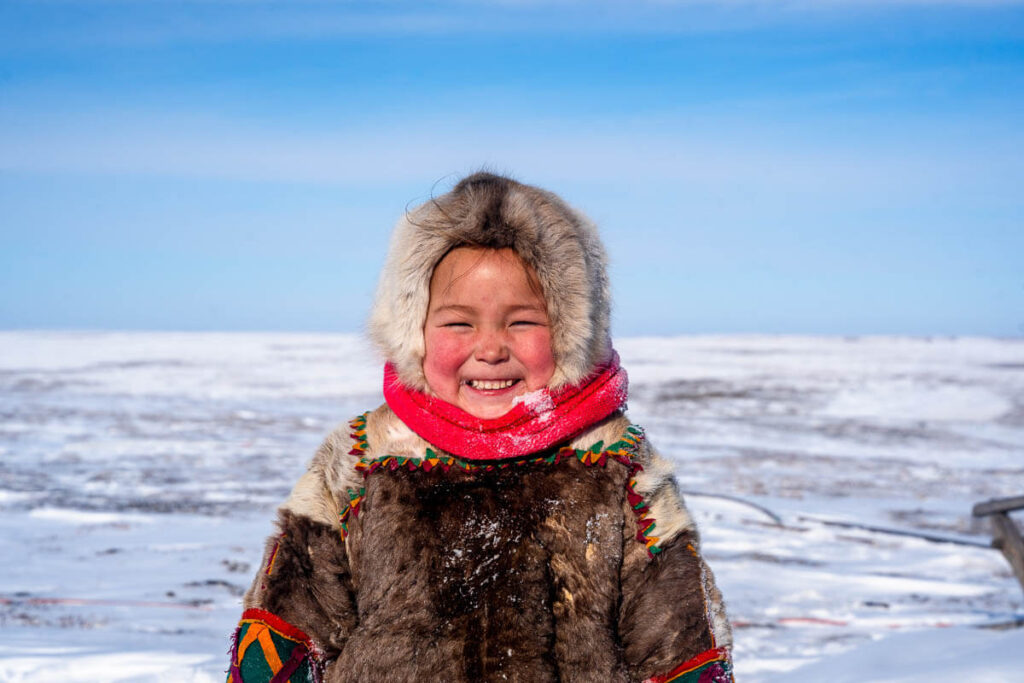 Nenets in winter