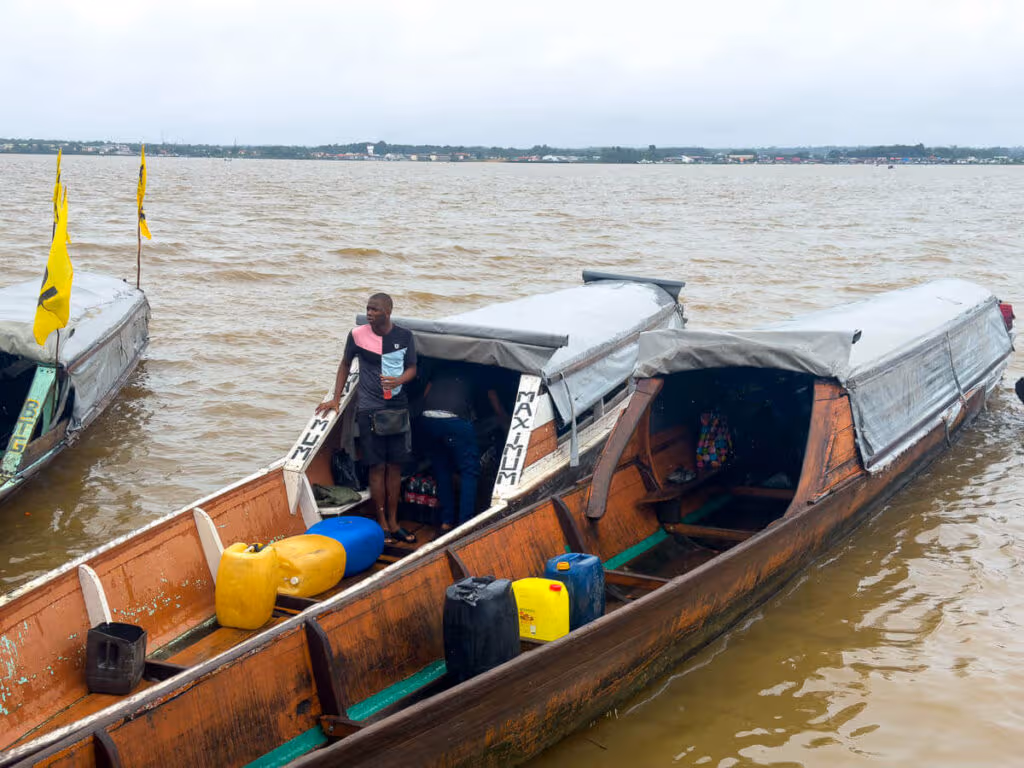 The boats that take you to French Guyana, actual European Union