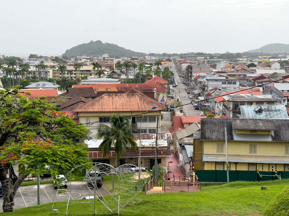 Cayena, la capital de Guayana Francesa