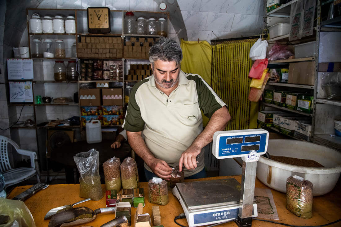 Bazaar de Alepo