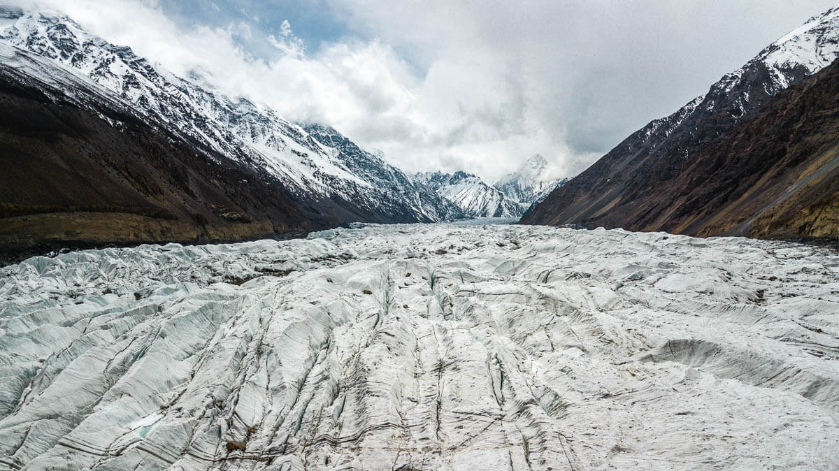 Glaciar Yezyl, Shimshal