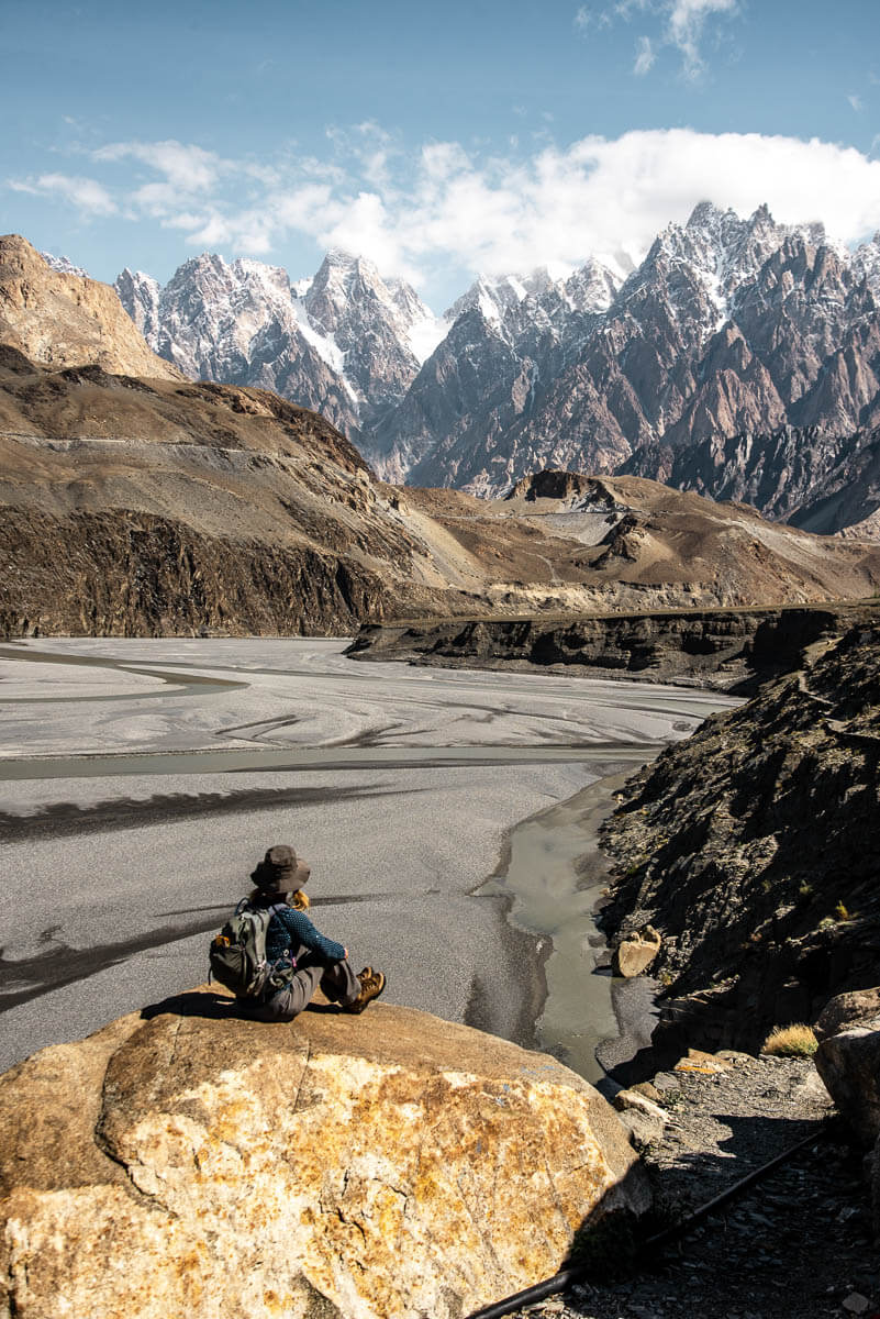 Trekking de Hussaini a Passu