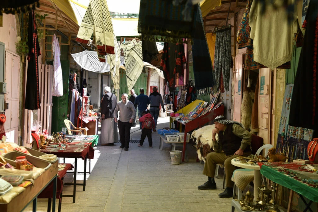 Visitando Hebrón - el mercado del casco antiguo