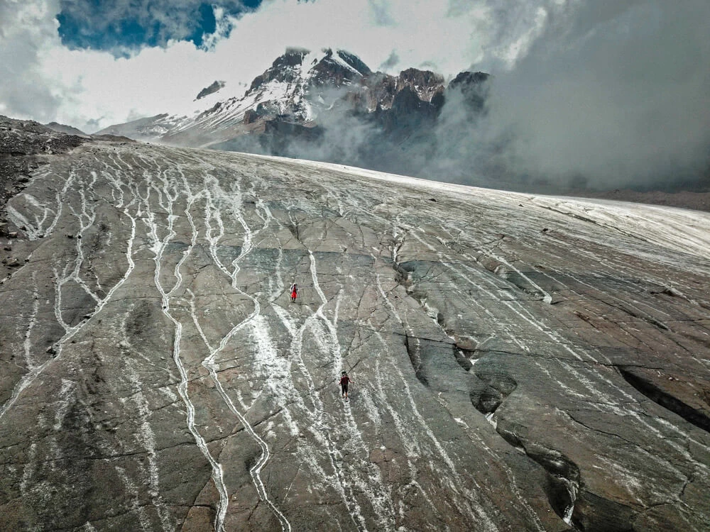 glaciar de guergueti