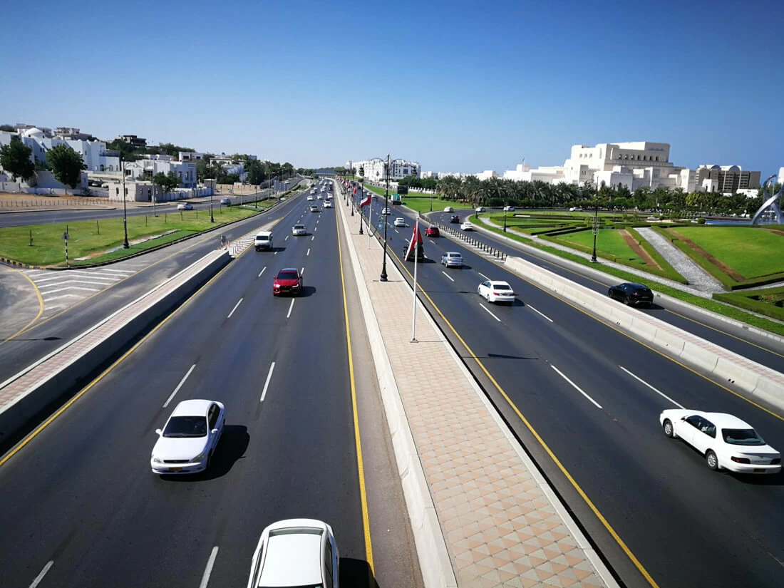 La carretera de Sultan Qaboos