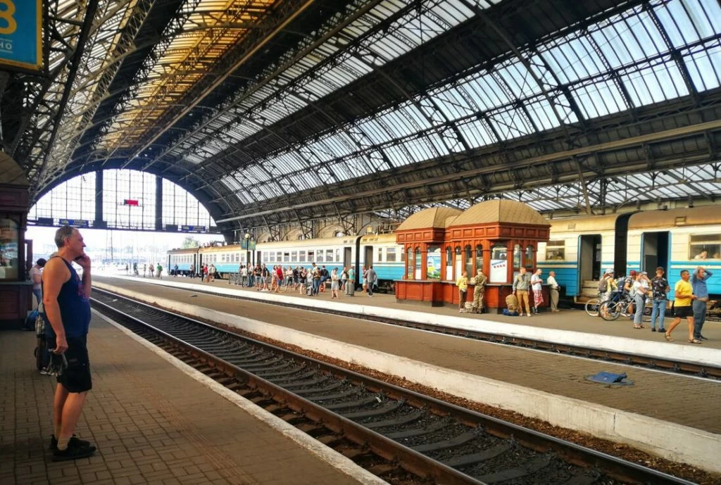 Lviv train station